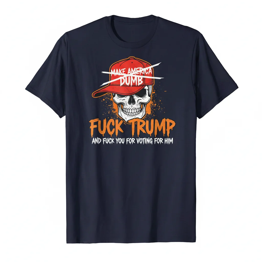 Bold Anti-Trump Statement Tee - Premium Durability & Comfort