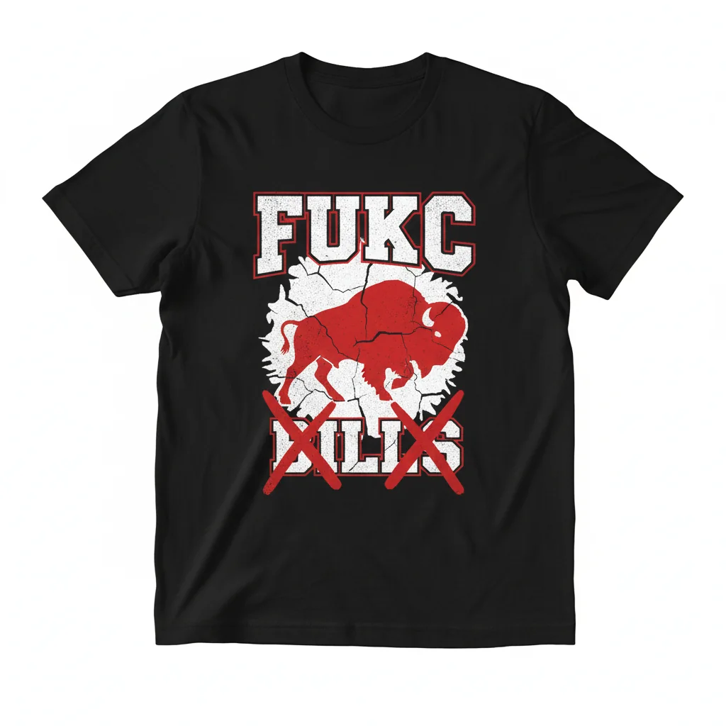Buffalo Bills Football NFL Fan T-Shirt - Premium Cotton Tee