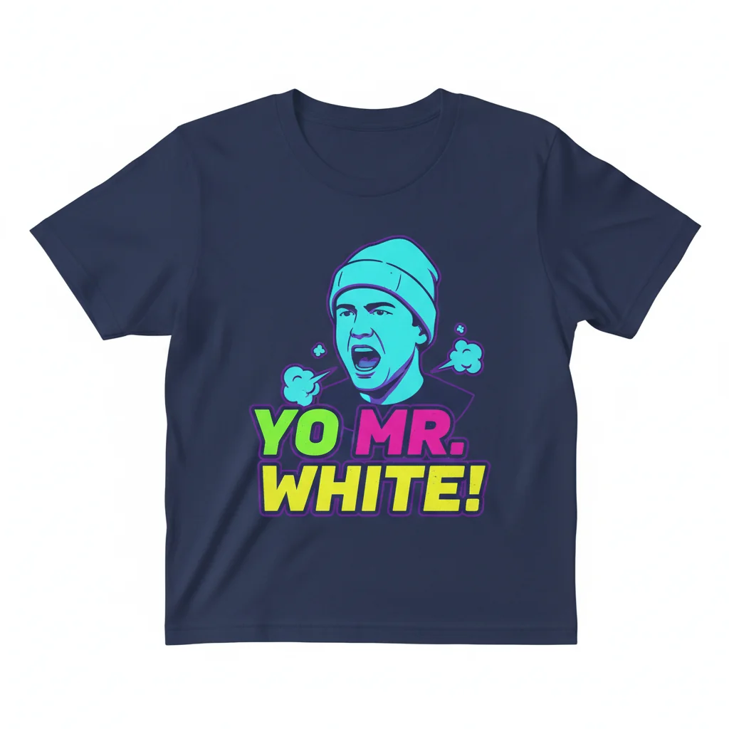Yo Mr. White – Iconic Jesse Pinkman Breaking Bad Quote Essential T-Shirt – Durable, Comfortable & Fade-Resistant