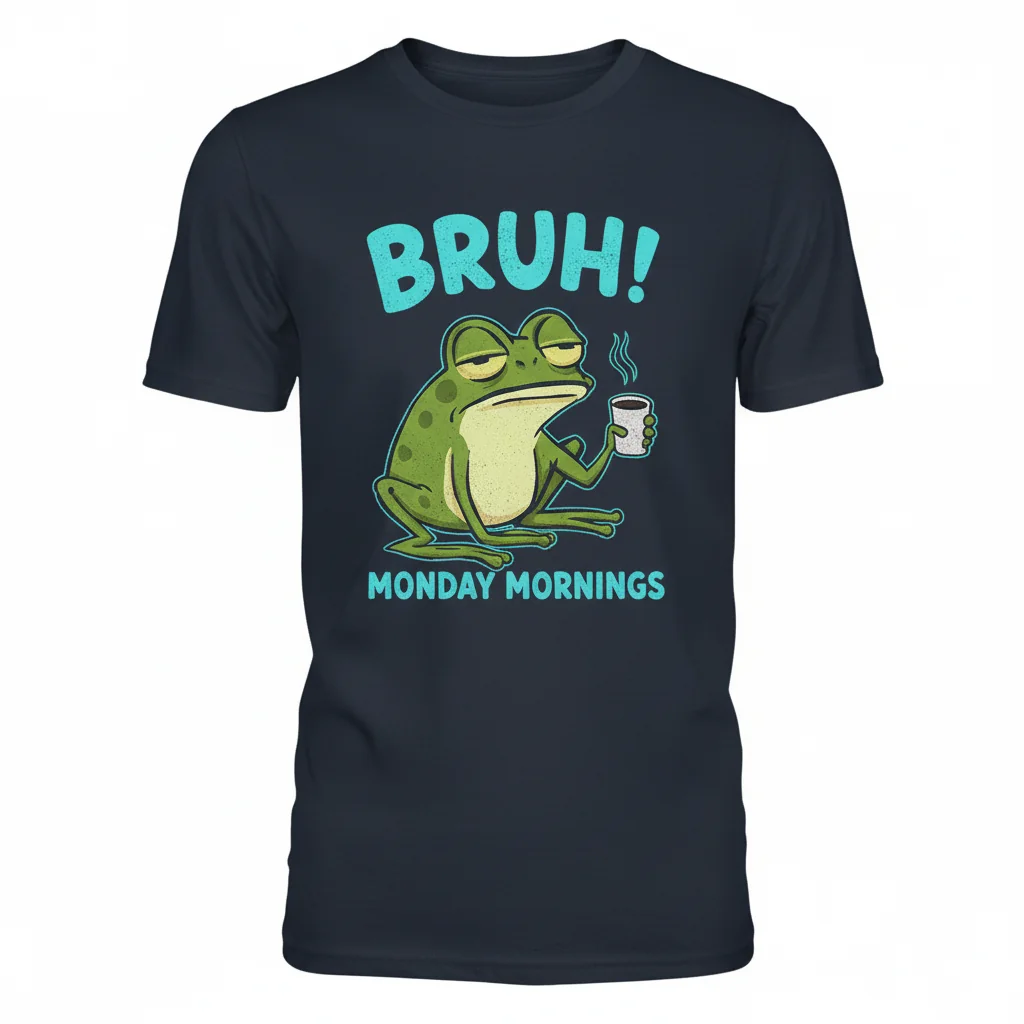 Bruh Frog Vibe Essential Tee