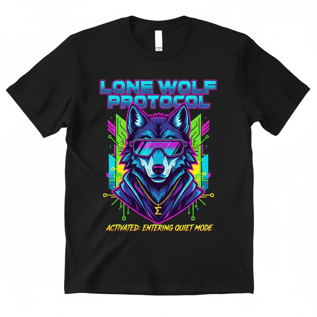 Sigma Lone Wolf Tee – Essential Street Vibe
