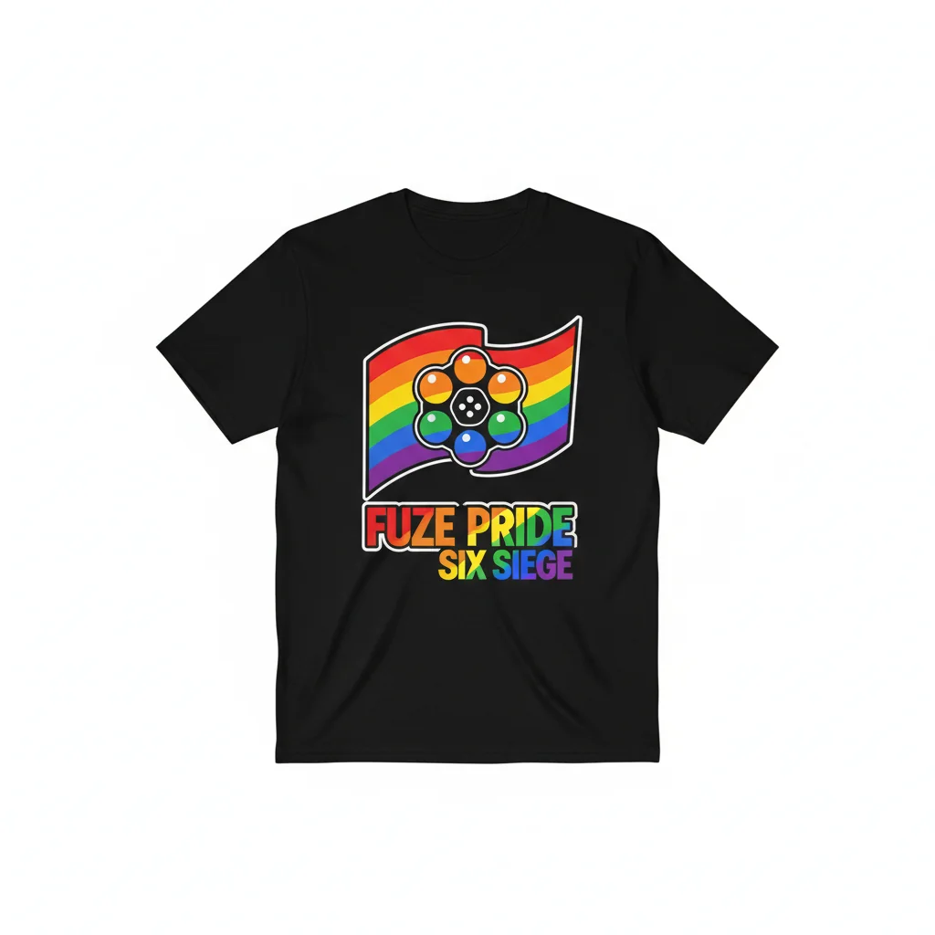 Fuze Rainbow Pride Six Siege Essential T-Shirt
