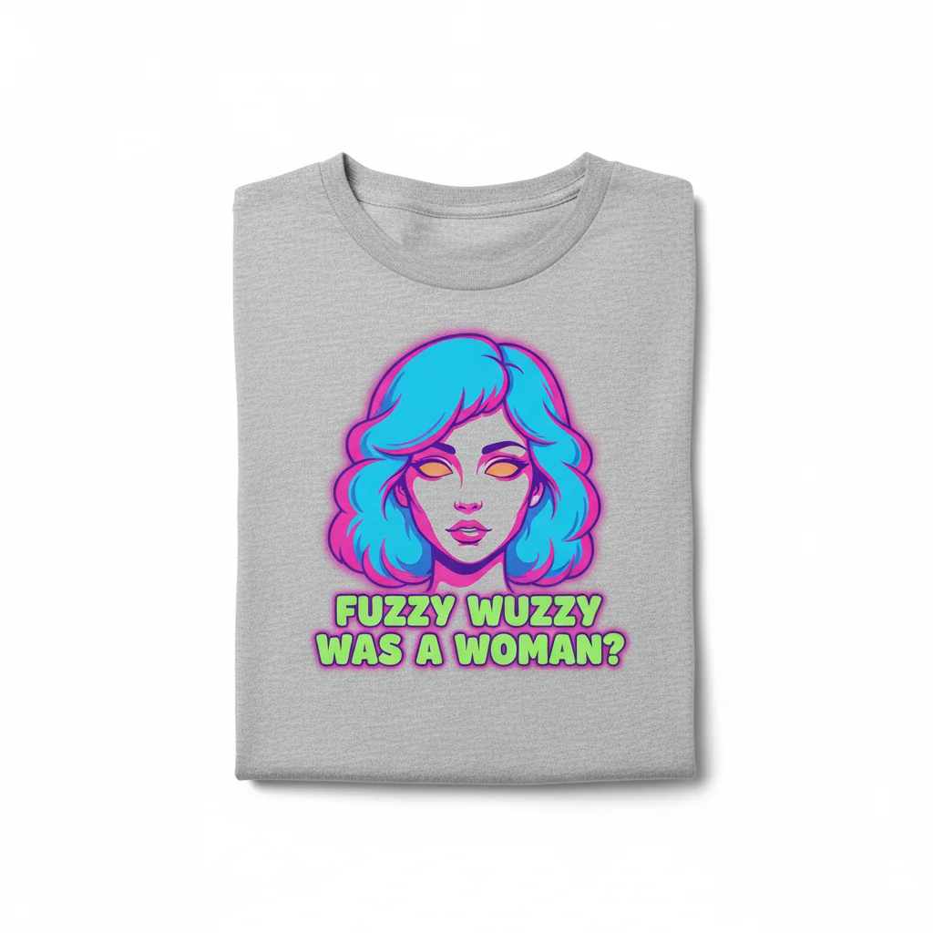 Fuzzy Wuzzy Was A Woman?™ Essential Tee