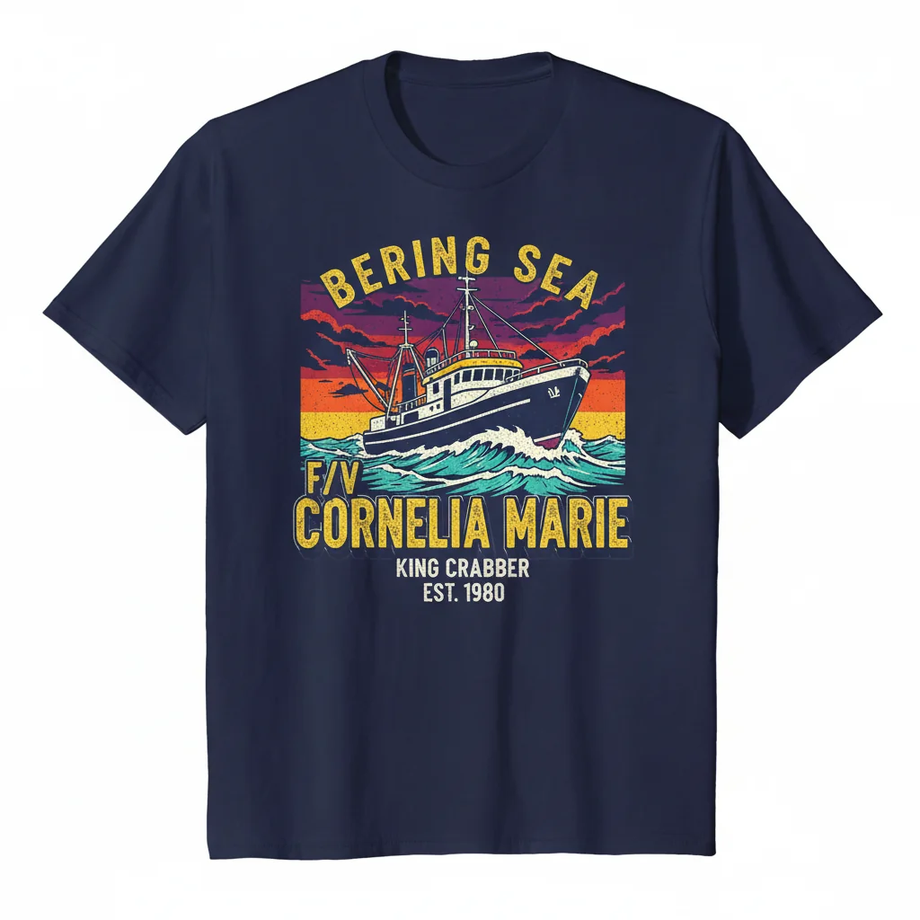 F/V Cornelia Marie Essential T-Shirt: Lasting Comfort, Iconic Style
