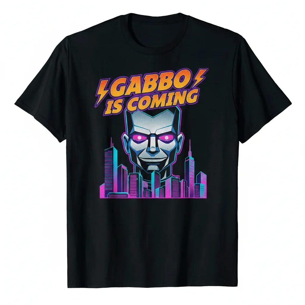 “Gabbo Is Coming” – The Unforgettable Statement Tee