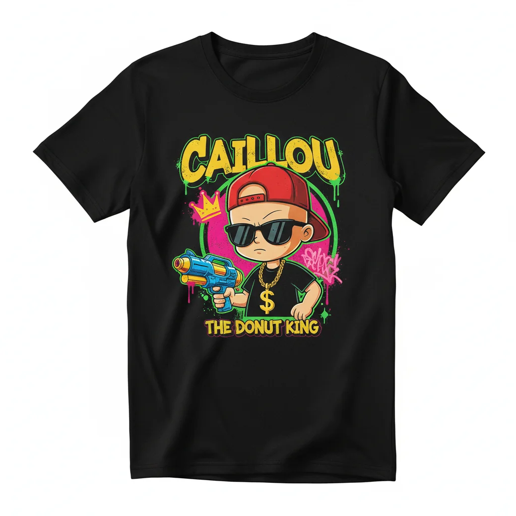 Caillou OG Tee: Gangster Vibe