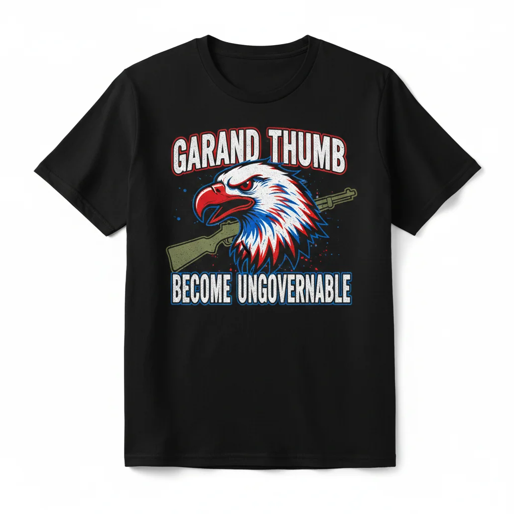 Garand Thumb 'Become Ungovernable' Tee | Premium, Pre-Shrunk & Built to Last