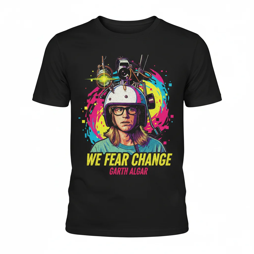 Garth Algar "We Fear Change" Essential T-Shirt - Comfortable Cotton Tee