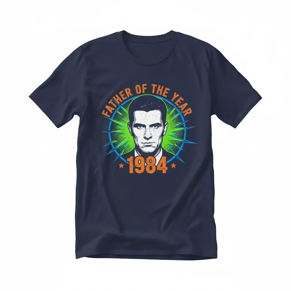 Embrace the Spirit of '84: The Gary Plauche 'Father of the Year' Tee
