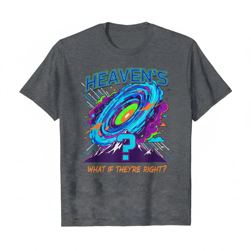 Gat Heaven's What If They're Right Shirt - Funny Sarcastic Tee