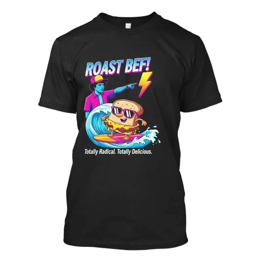 Gaten Matarazzo Dustin Stranger Things Roast Beef T-Shirt - Premium Cotton