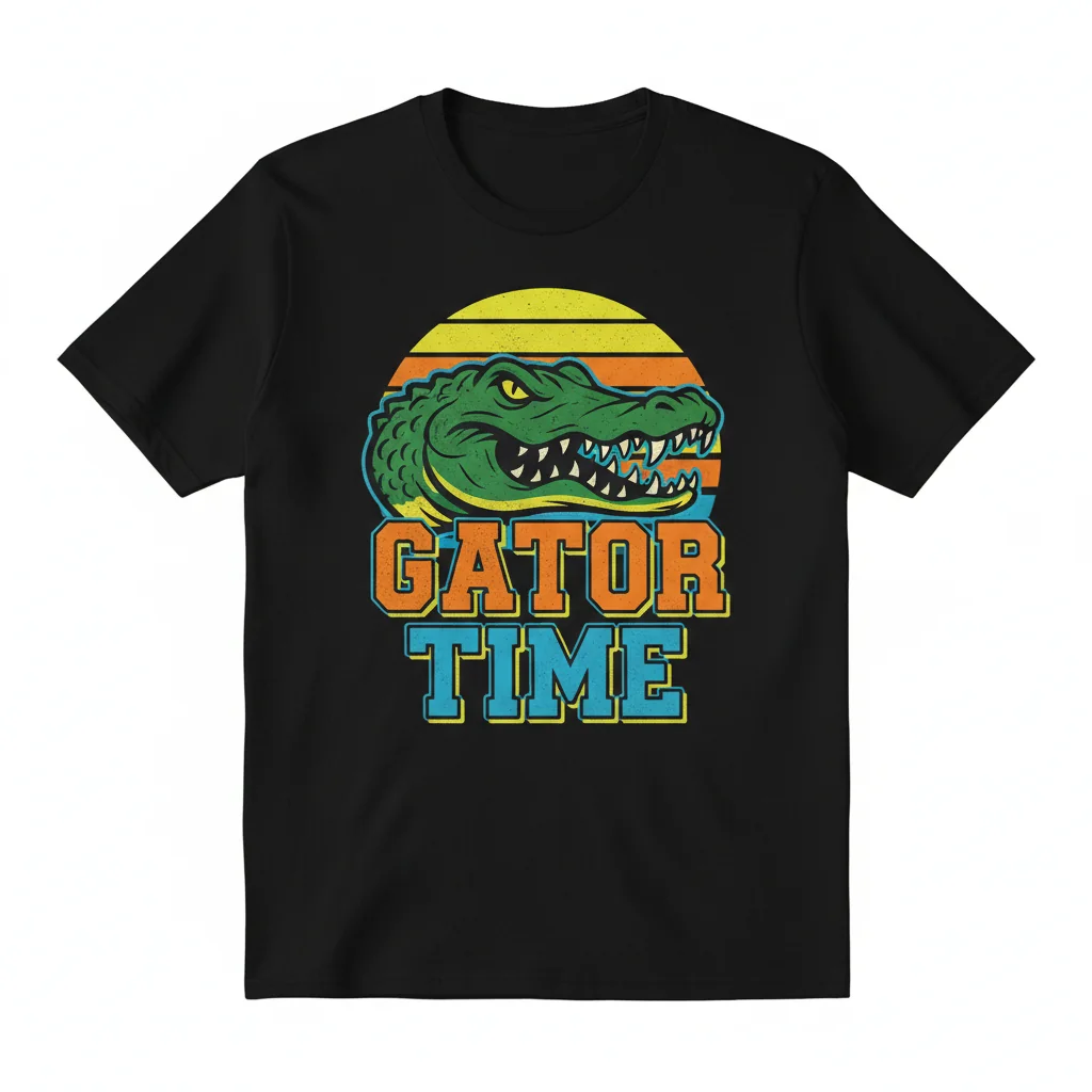 'Gator Time' Streetwear Tee