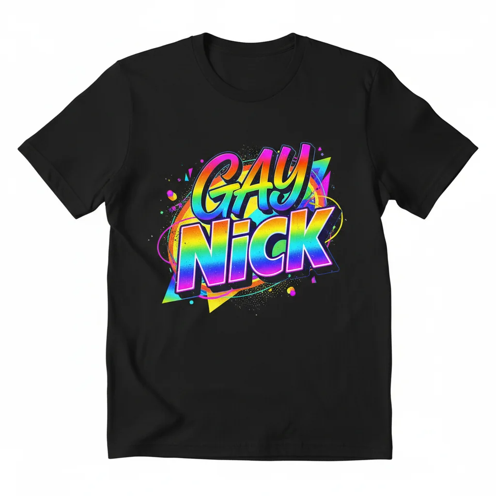 Playful "Gay Nick" Essential T-Shirt – Soft & Stylish Unisex Tee