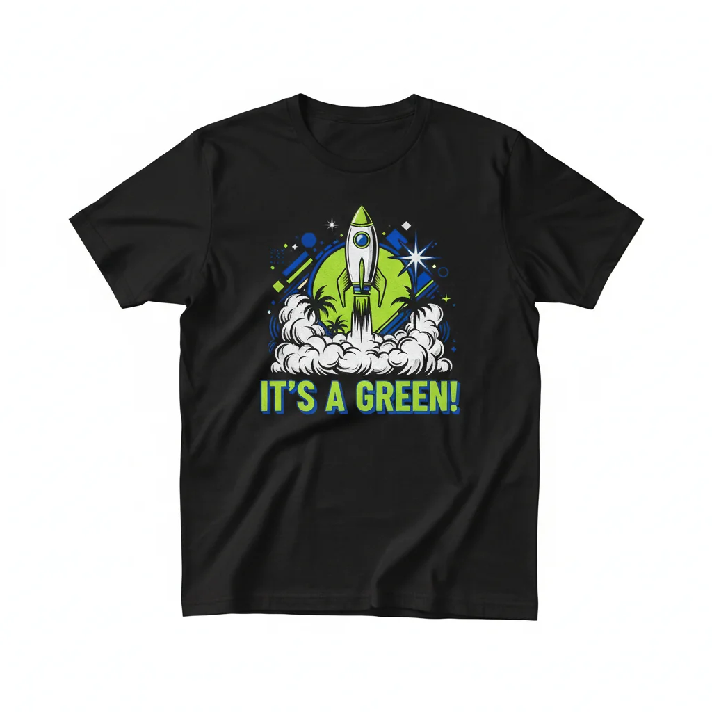 Anticipation's Embrace: Gender Reveal Green Essential T-Shirt