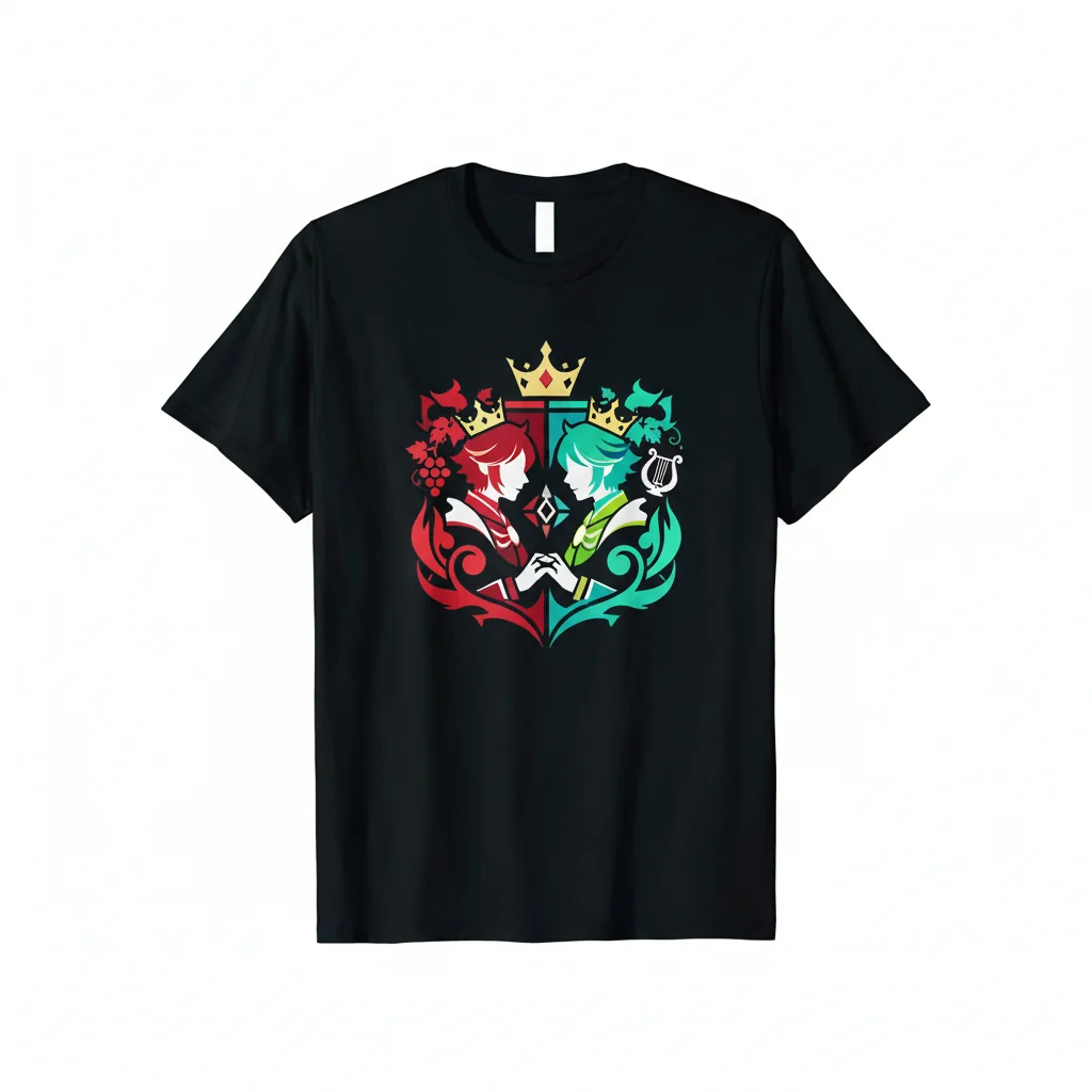 DiluVen Royalty AU (Skirt Ver) Essential Tee – Genshin Impact