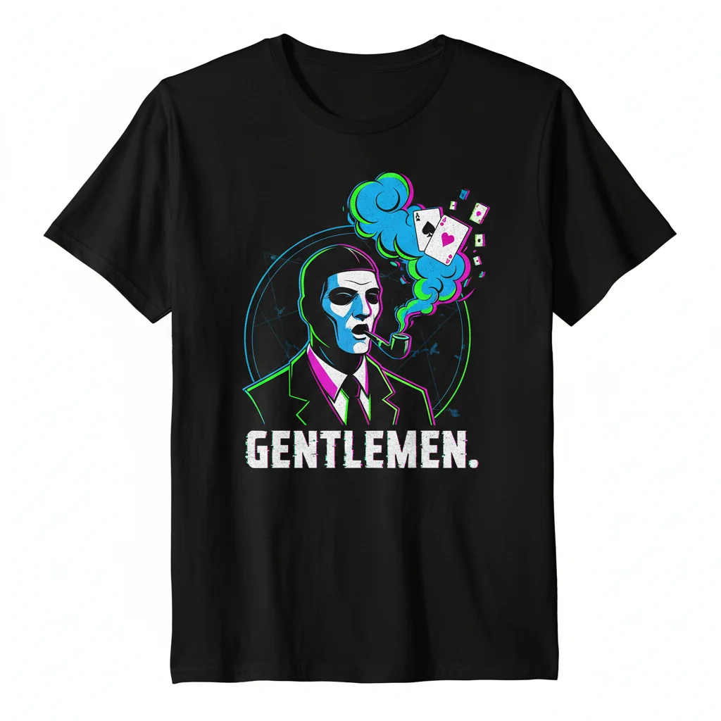 Spy Gentlemen. (Smoke) Essential Tee: TF2 Vibe