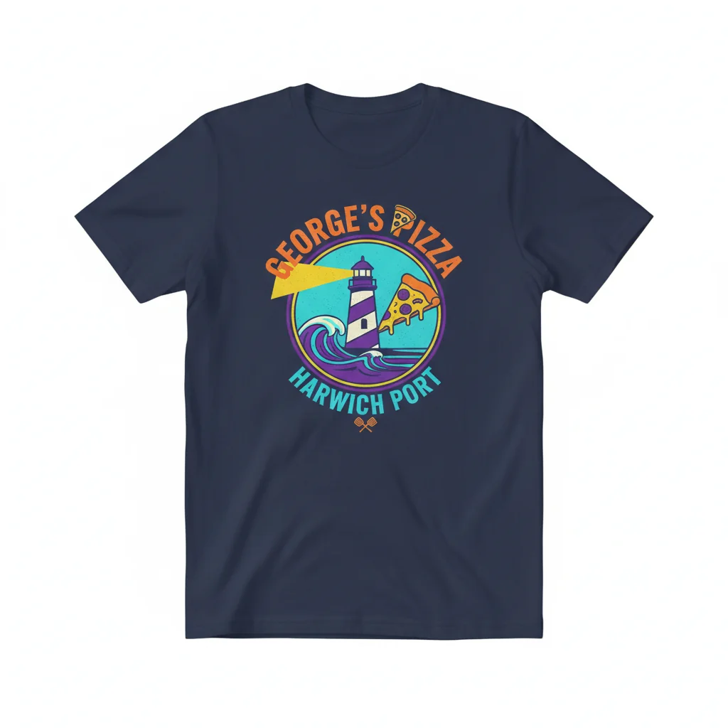 Harwich Port Classic Tee: George's Pizza Edition