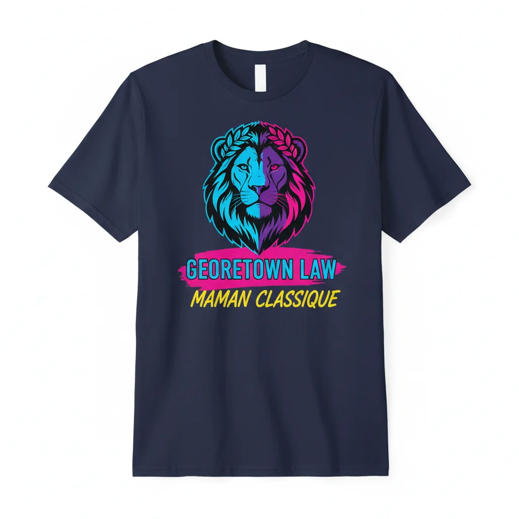 Georgetown Law Maman Classique T-Shirt | Durable, Pre-Shrunk & Ultra-Comfortable