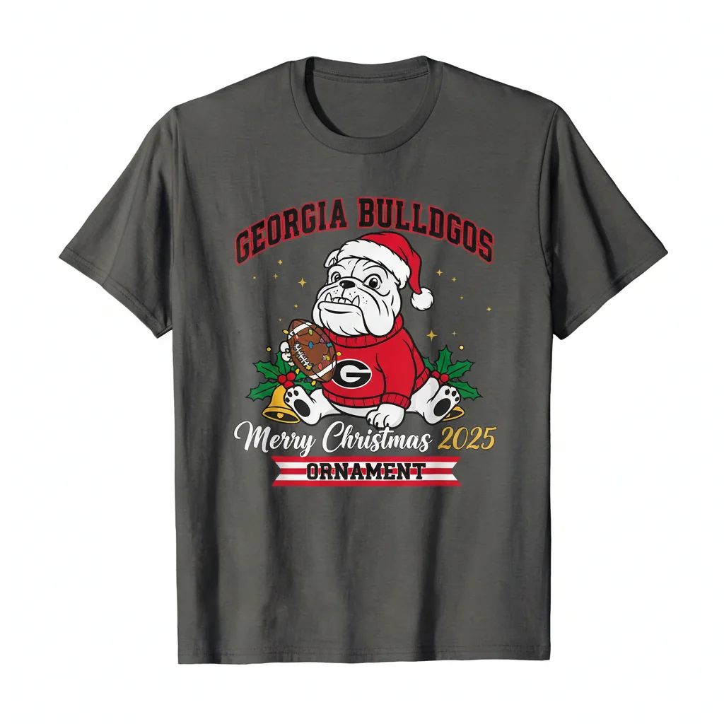 Dawgs '25: Merry Christmas Vibe Ornament