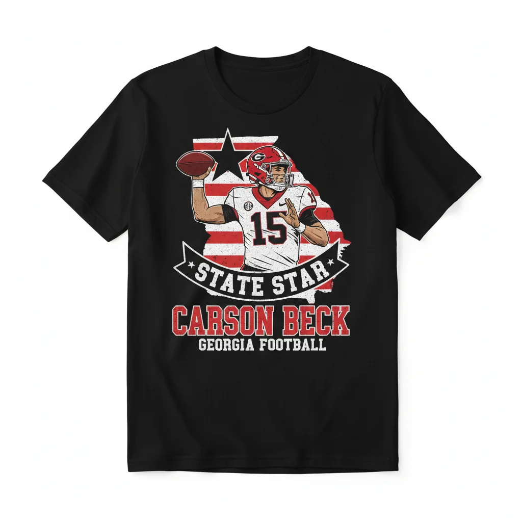 Beck State Star: Georgia Football Icon Tee