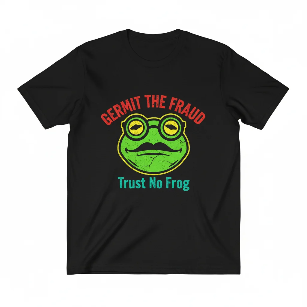 Germit the Fraud Essential T-Shirt – Premium Ring-Spun Cotton Tee
