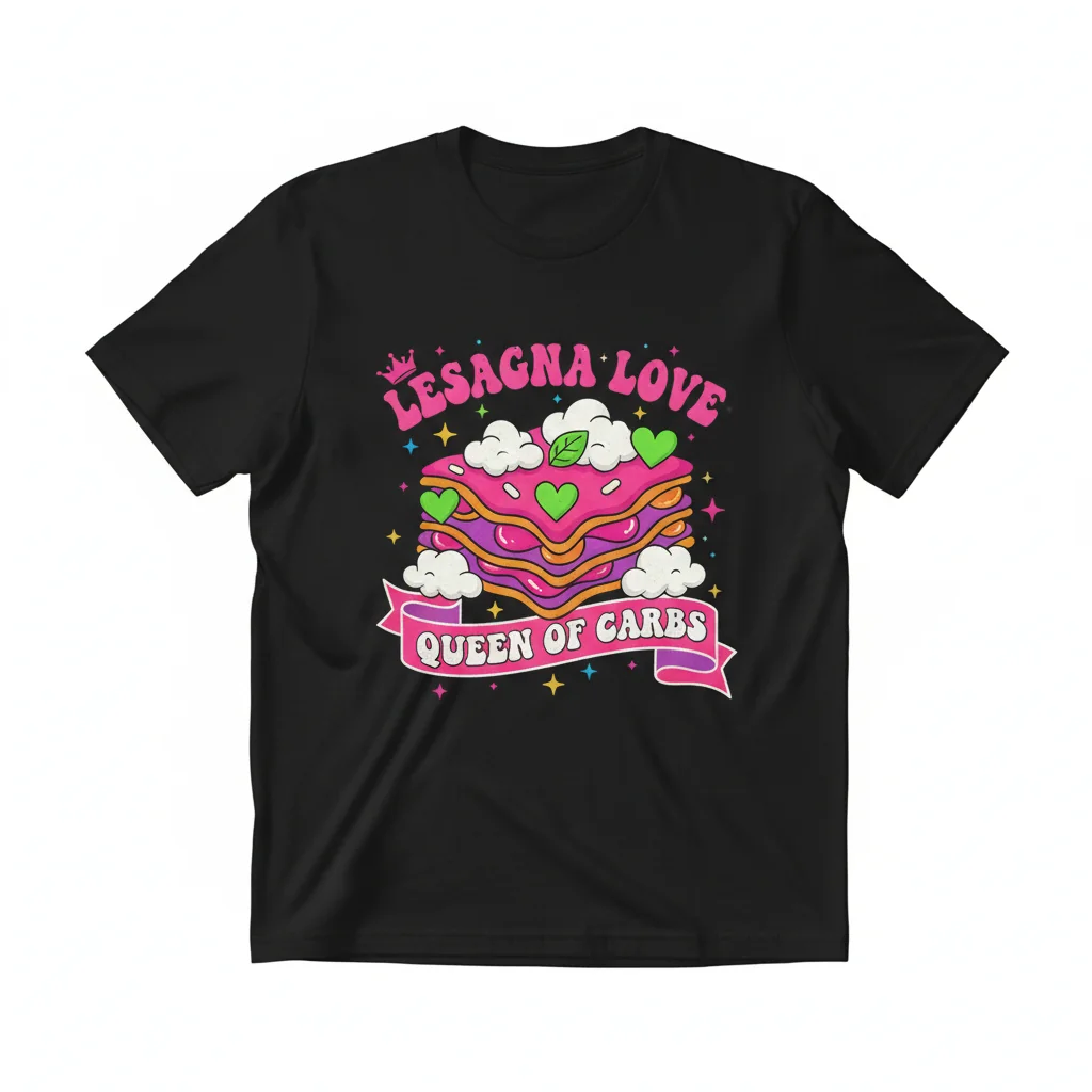 Girly Core Lasagna Shirt