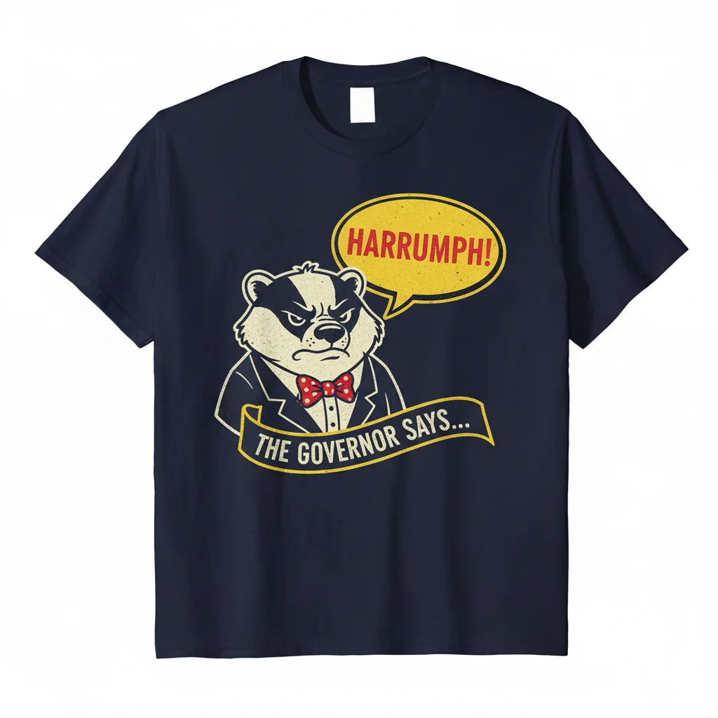 "Give the Governor Harrumph" Essential T-Shirt - Political Statement Tee