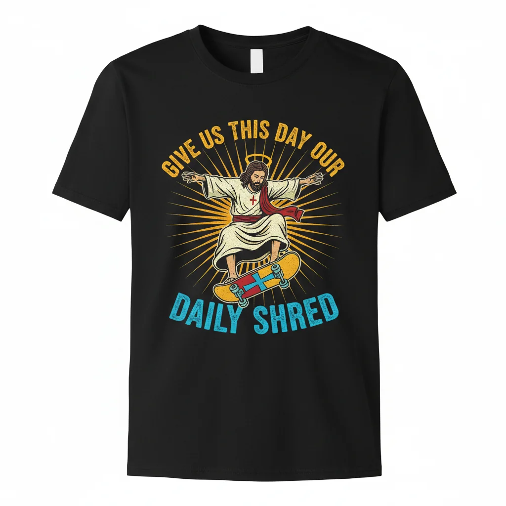 Daily Shred & Divine Style: The "Jesus Christ" Essential Tee