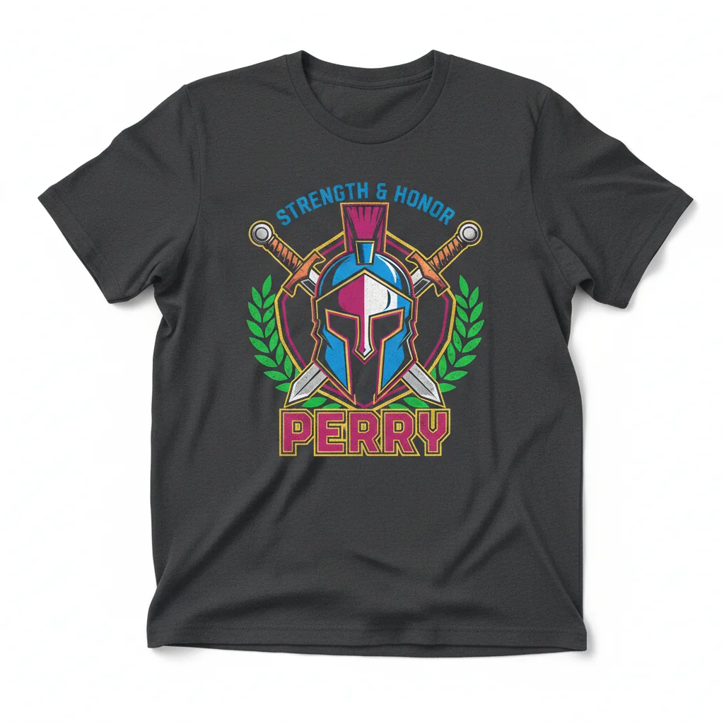 Gladiator Strength & Honor T-Shirt - Perry Design