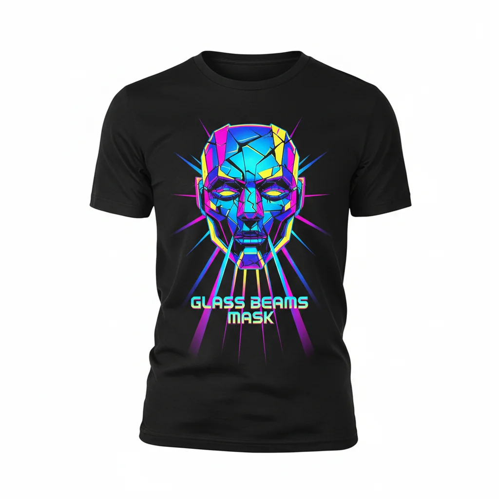 Glass Beams Mask Essential Unisex T-Shirt – Premium Cotton Tee