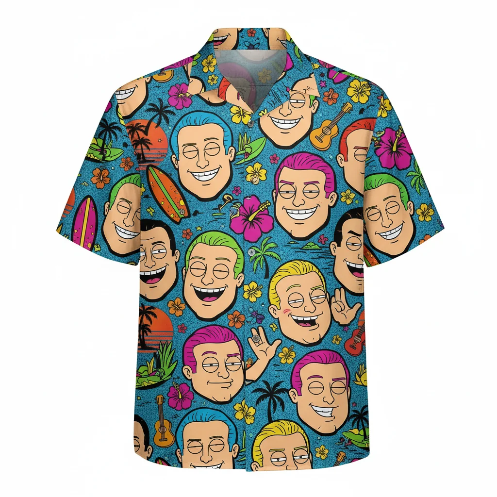 Glenn Quagmire Family Guy Hawaii Shirt - Unisex Comfort