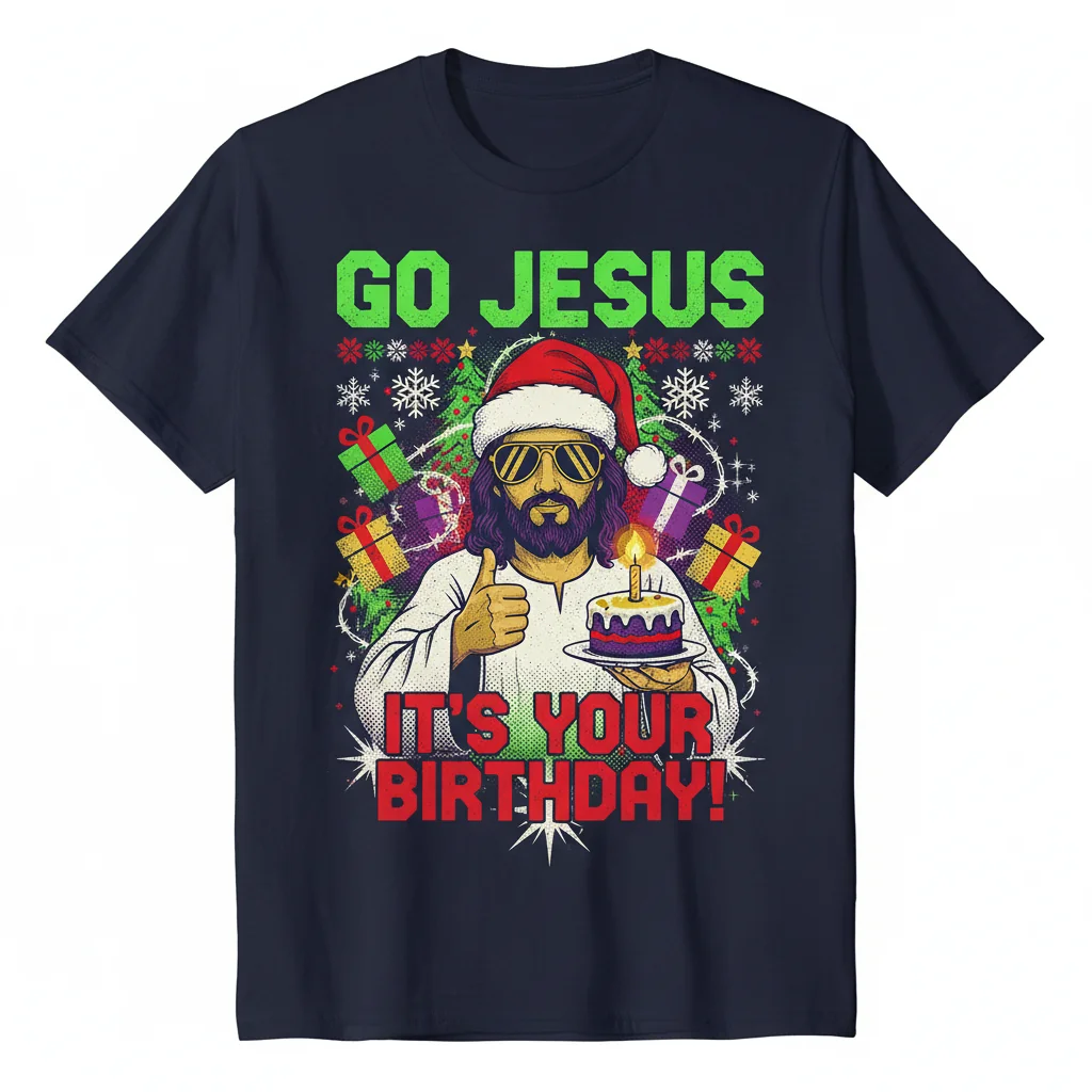 Go Jesus It’s Your Birthday Tee