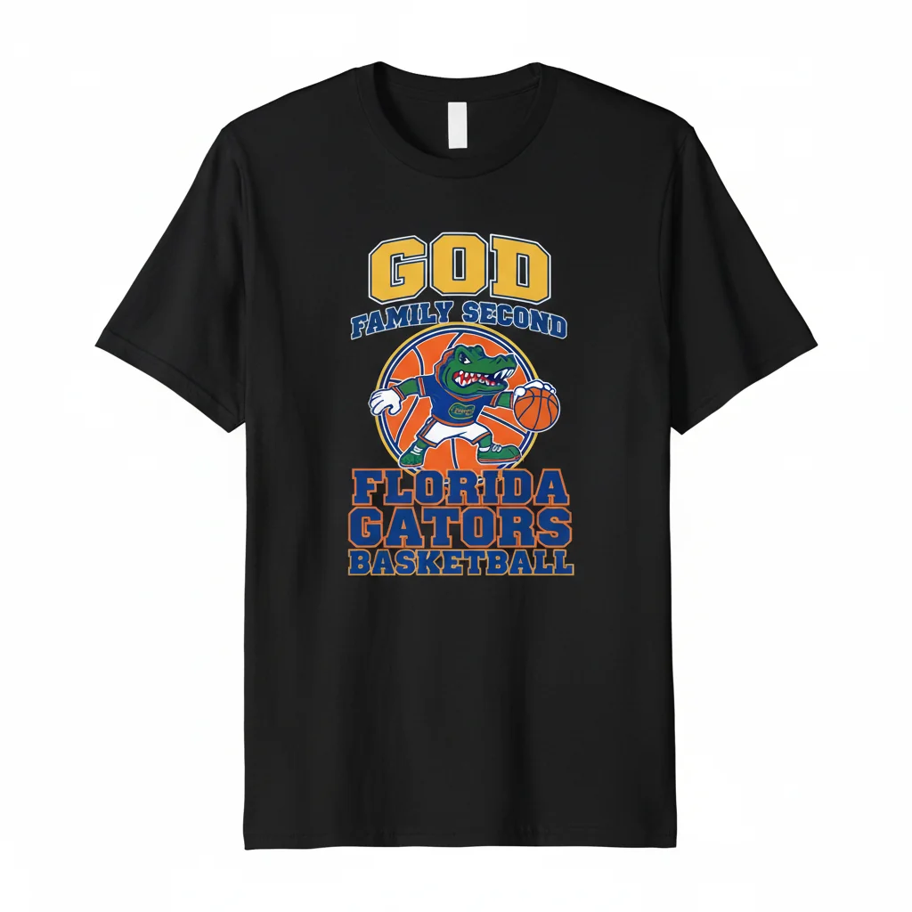 Gators Hoops First. Everything Else Second. Tee.