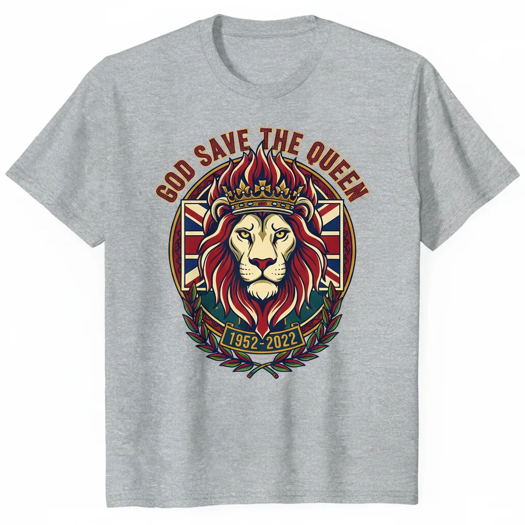 God Save The Queen Essential T-Shirt - Premium Ring-Spun Cotton Tee