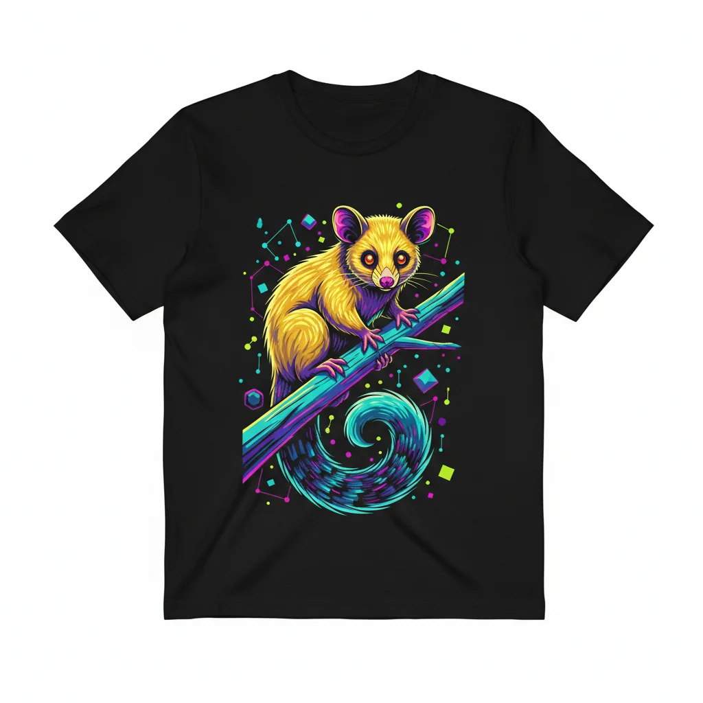 Golden Brushtail Possum Essential T-Shirt – Wildlife Art Tee
