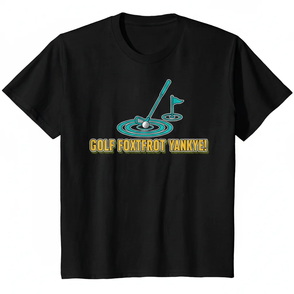 GOLF FOXTROT YANKEE! Luxe Street Tee