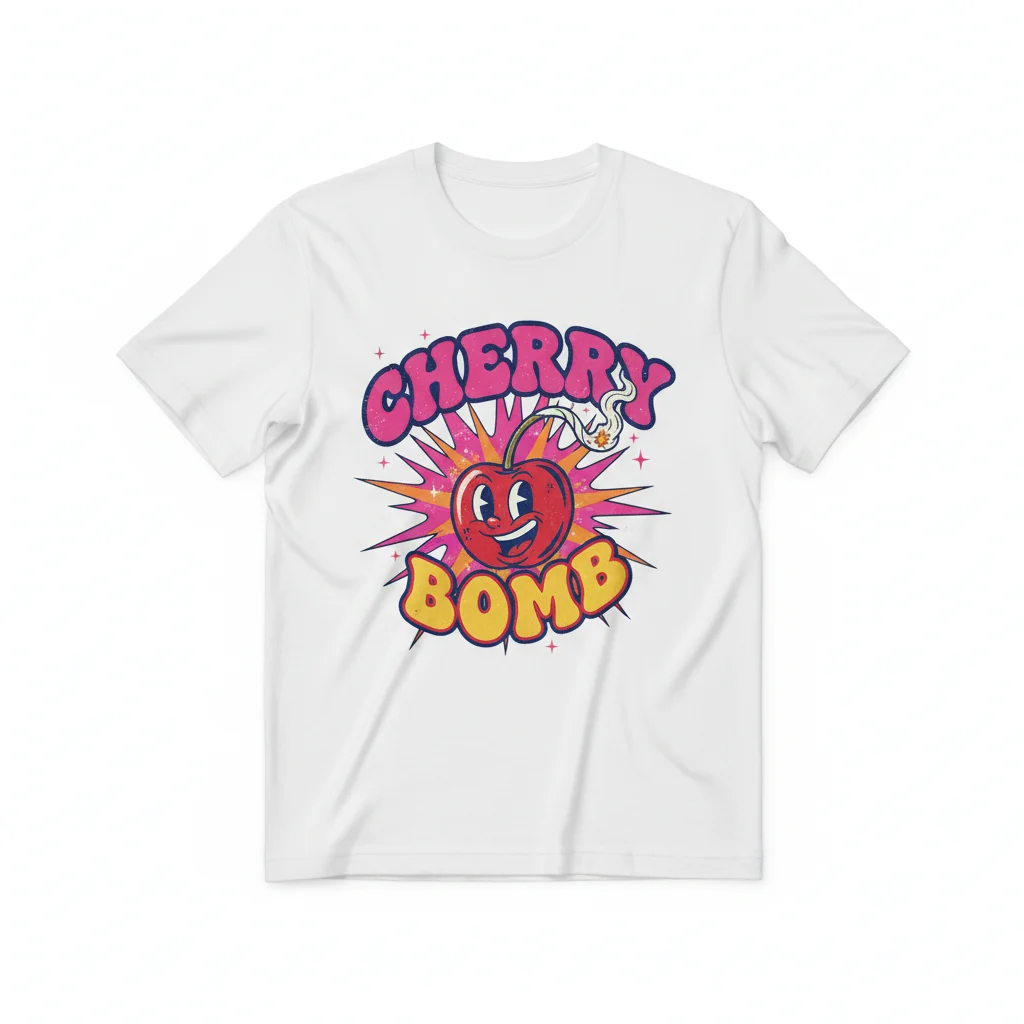 Golf Wang Cherry Bomb T-Shirt | Tyler the Creator Album Merch | Streetwear Graphic Tee