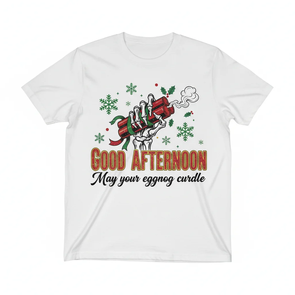 Spirited Holiday Old Fashioned Essential Tee