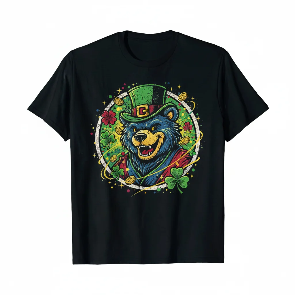 The Good Luck Bear Tee | Wearable Art for Your Inspired Journey