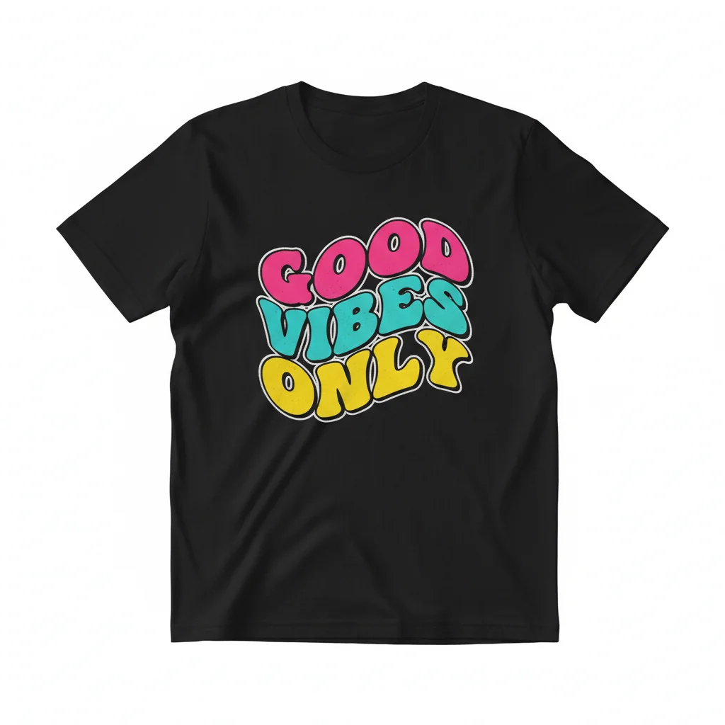 Good Vibes Only: Your Everyday Ray of Sunshine Essential Tee