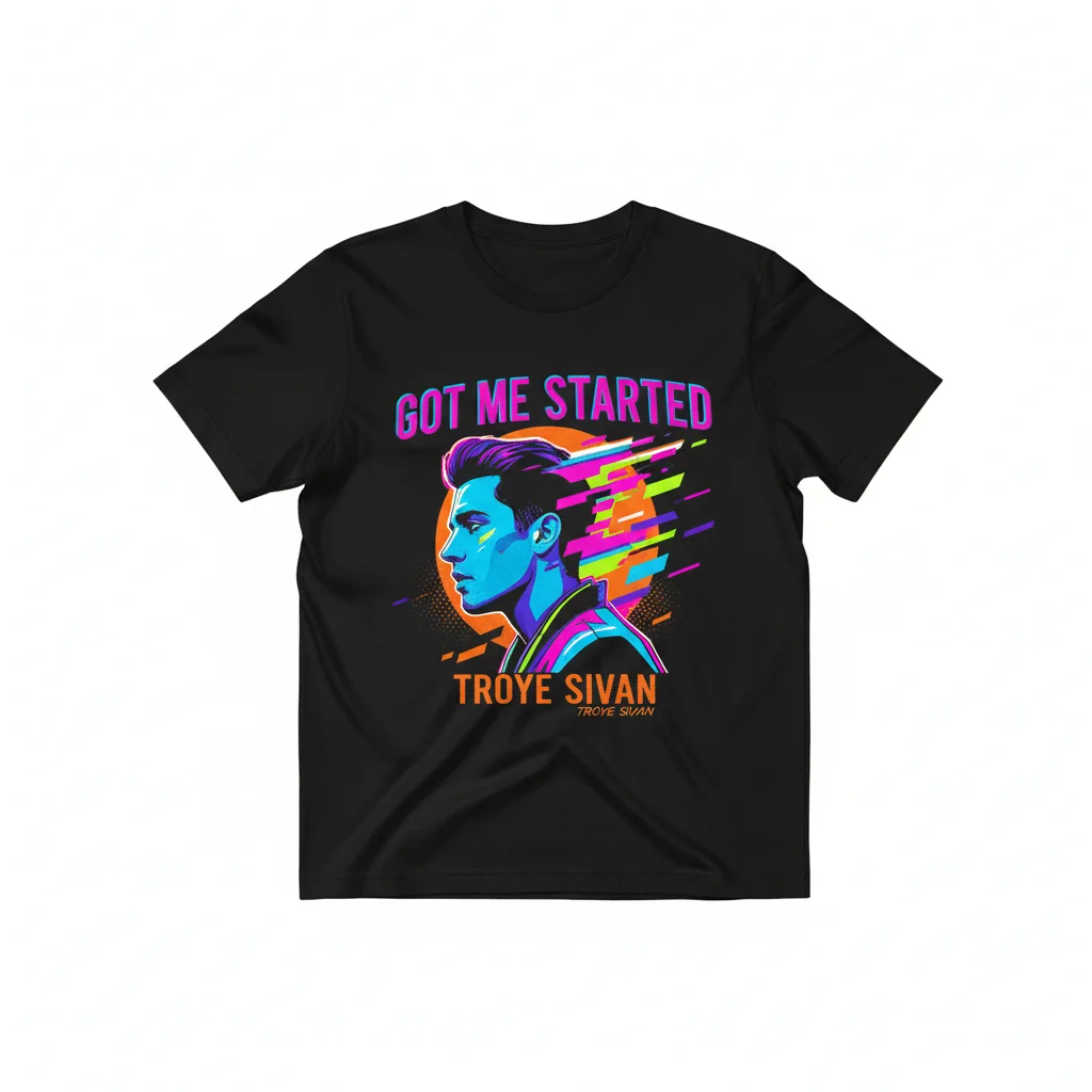 Troye Sivan "GOT ME STARTED" Essential T-Shirt – Premium Ring-Spun Cotton Fan Merch