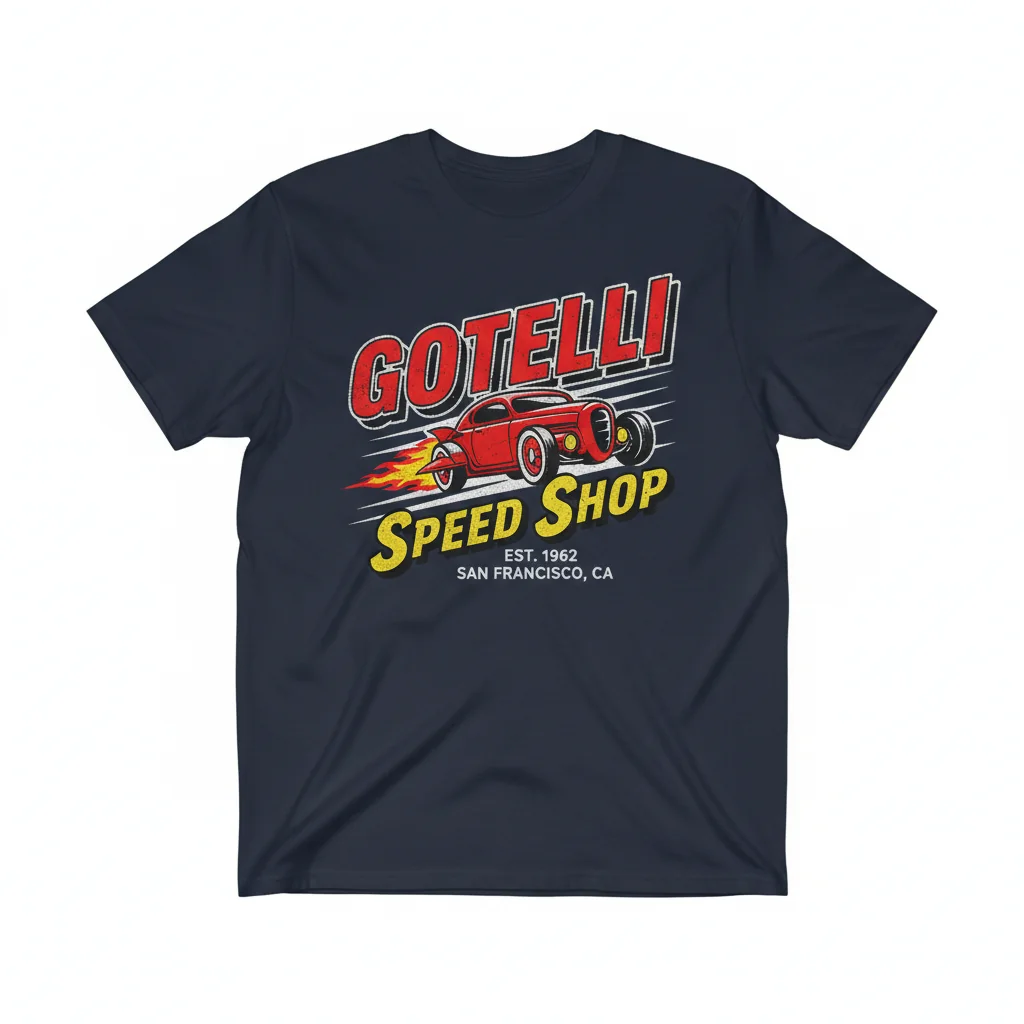 Gotelli Speed Shop '62 Tee – Heritage Streetwear