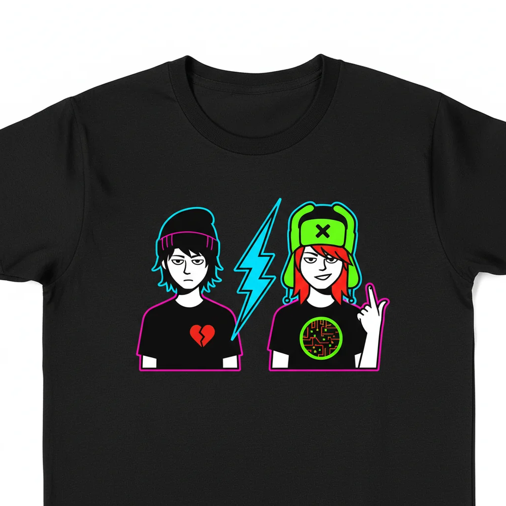 Goth Stan Scene Kyle Essential T-Shirt - Unisex Soft Cotton Graphic Tee