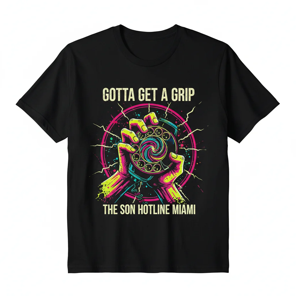 Hotline Miami The Son "Gotta Get A Grip" Essential T-Shirt