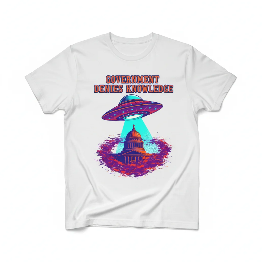 Denies Knowledge Tee – Streetwear Statement