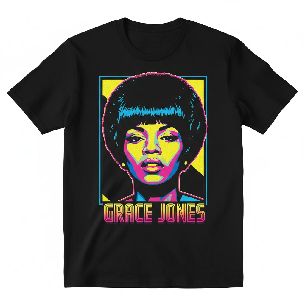 Grace Jones Iconic Portrait Essential Unisex T-Shirt