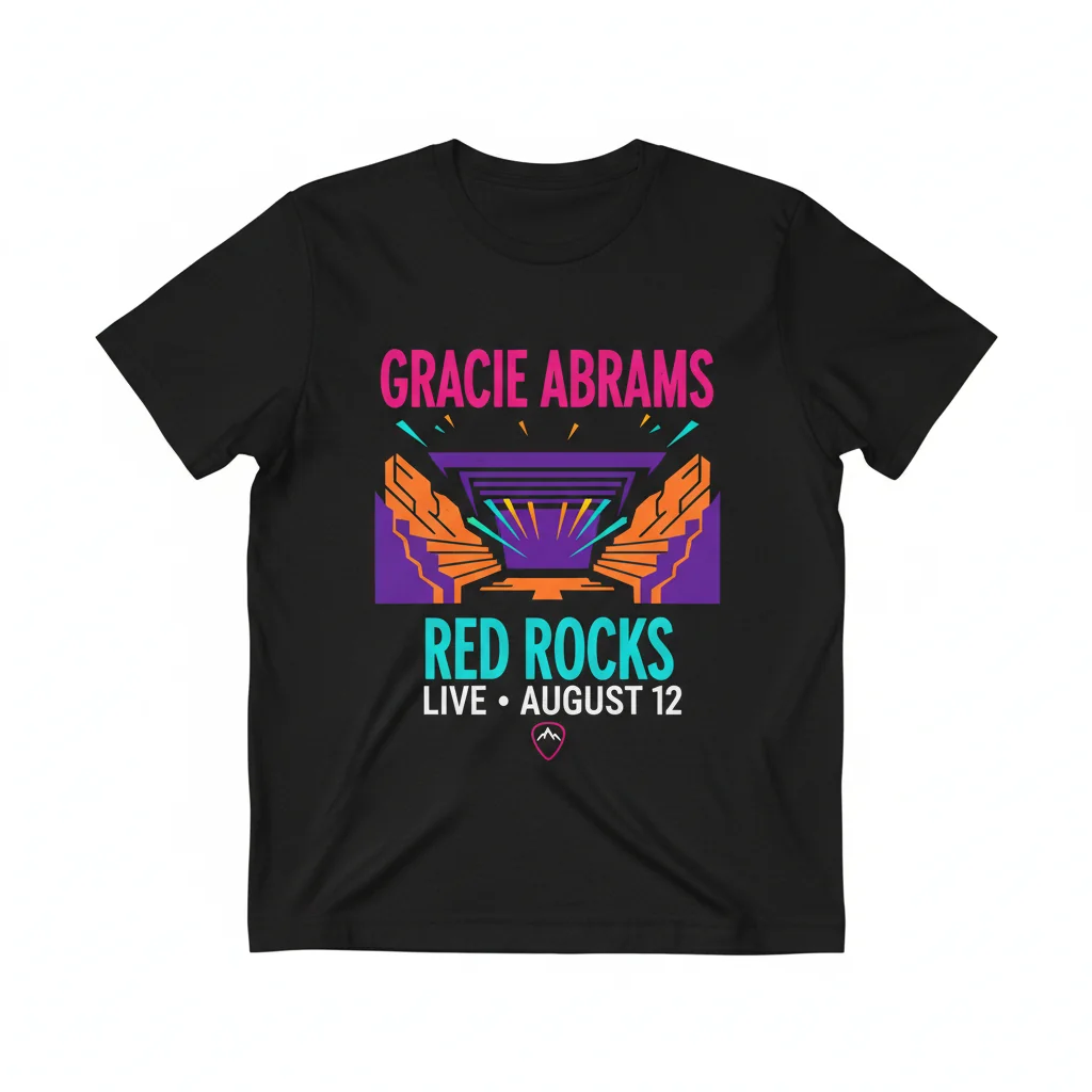Gracie Abrams Live at Red Rocks Fan Essential T-Shirt