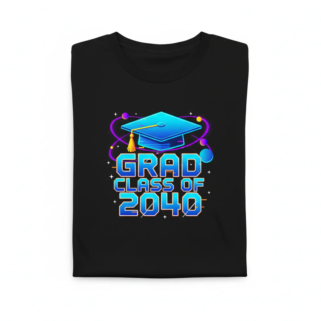 Class of 2040 Graduate Essential T-Shirt - Future Grad Tee