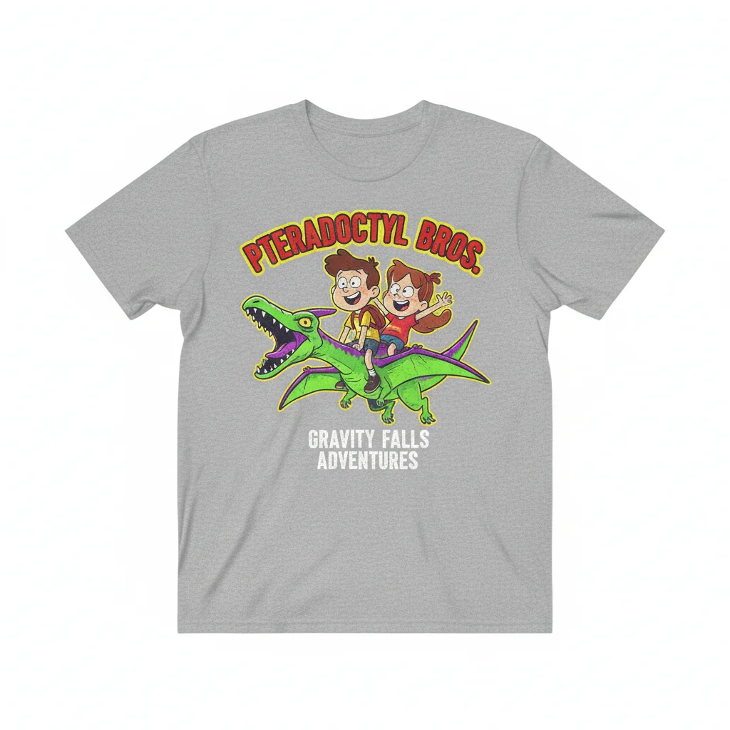 Home 7 Gravity Falls Pterodactyl Bros – Embrace Your Inner Adventurer Tee