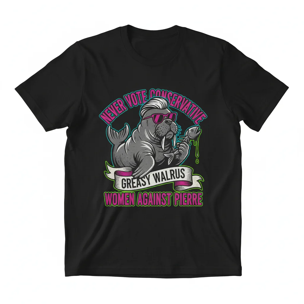 The Greasy Walrus: A Statement of Free Spirit Tee
